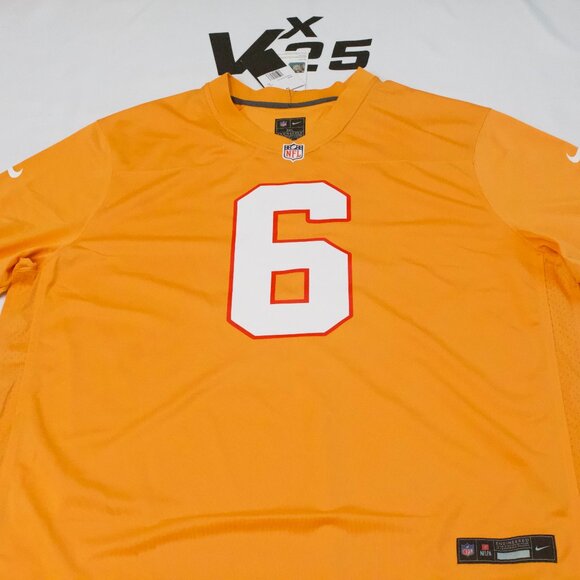 Men's Nike Tampa Bay Buccaneers Baker Mayfield Creamsicle Orange Jersey 3XL - Picture 1 of 7